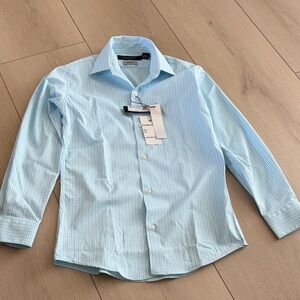 Marc New York Aqua Boys Dress Shirt, 10R, NWT